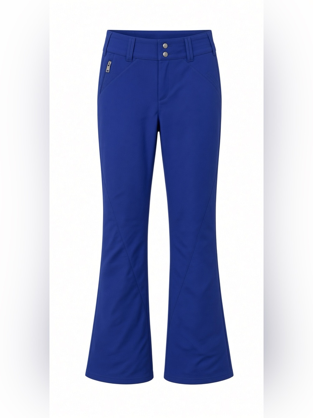 Women’s Stretch Bootcut Ski pants in Royal / Cobalt Blue 6R